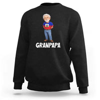 Granpapa Haitian Creole Grandpa Pride Sweatshirt Grandfather Hispanic Haiti Heritage Father's Day