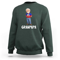 Granpapa Haitian Creole Grandpa Pride Sweatshirt Grandfather Hispanic Haiti Heritage Father's Day