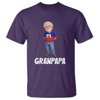 Granpapa Haitian Creole Grandpa Pride T Shirt Grandfather Hispanic Haiti Heritage Father's Day