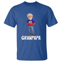 Granpapa Haitian Creole Grandpa Pride T Shirt Grandfather Hispanic Haiti Heritage Father's Day