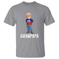 Granpapa Haitian Creole Grandpa Pride T Shirt Grandfather Hispanic Haiti Heritage Father's Day