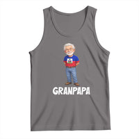 Granpapa Haitian Creole Grandpa Pride Tank Top Grandfather Hispanic Haiti Heritage Father's Day