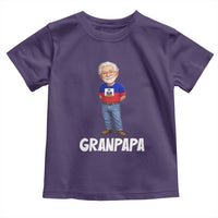 Granpapa Haitian Creole Grandpa Pride Toddler T Shirt Grandfather Hispanic Haiti Heritage Father's Day
