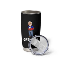 Granpapa Haitian Creole Grandpa Pride Tumbler Cup Grandfather Hispanic Haiti Heritage Father's Day