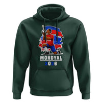 Mondyal 2026 Haiti Soccer Player Victory Celebration Graphic Hoodie Haitian Flag Football Sports Fan