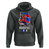 Mondyal 2026 Haiti Soccer Player Victory Celebration Graphic Hoodie Haitian Flag Football Sports Fan