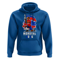 Mondyal 2026 Haiti Soccer Player Victory Celebration Graphic Hoodie Haitian Flag Football Sports Fan