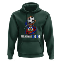 Mondyal 2026 Haiti Freedom Fist Broken Chains Soccer Graphic Hoodie Haitian Flag Football Sports Fan