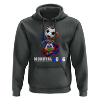 Mondyal 2026 Haiti Freedom Fist Broken Chains Soccer Graphic Hoodie Haitian Flag Football Sports Fan