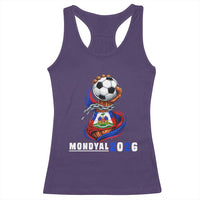 Mondyal 2026 Haiti Freedom Fist Broken Chains Soccer Graphic Racerback Tank Top Haitian Flag Football Sports Fan