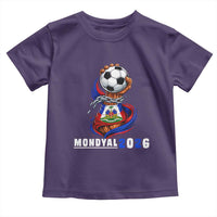 Mondyal 2026 Haiti Freedom Fist Broken Chains Soccer Graphic Toddler T Shirt Haitian Flag Football Sports Fan