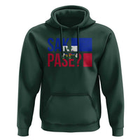 Sak Pase Haitian Creole Hoodie Haiti Flag Heritage Pride