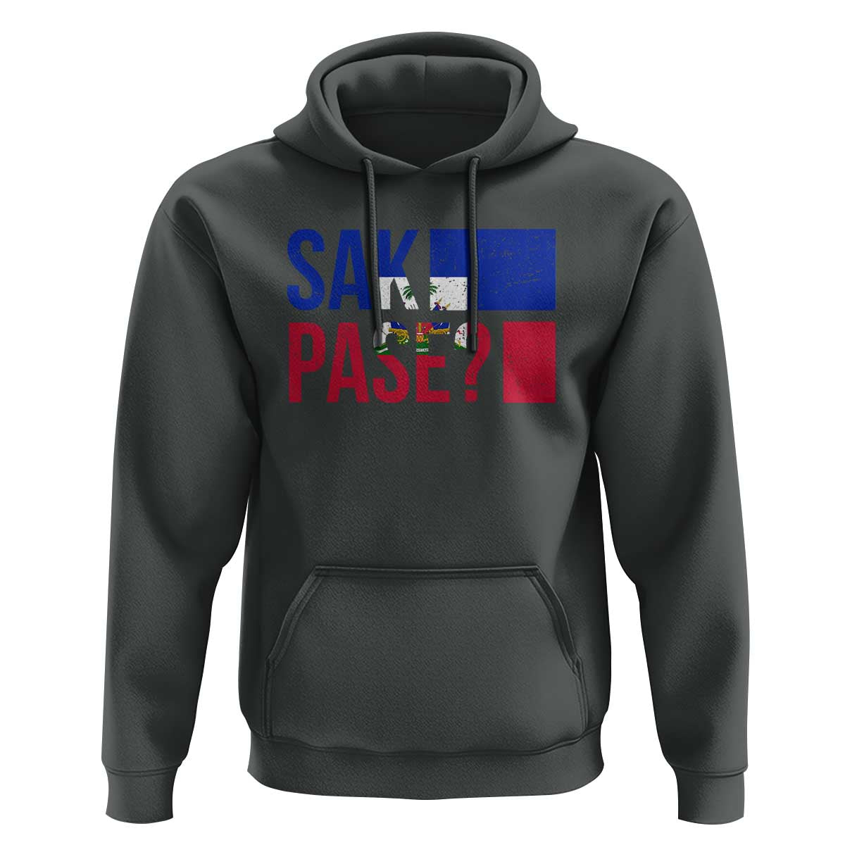 Sak Pase Haitian Creole Hoodie Haiti Flag Heritage Pride