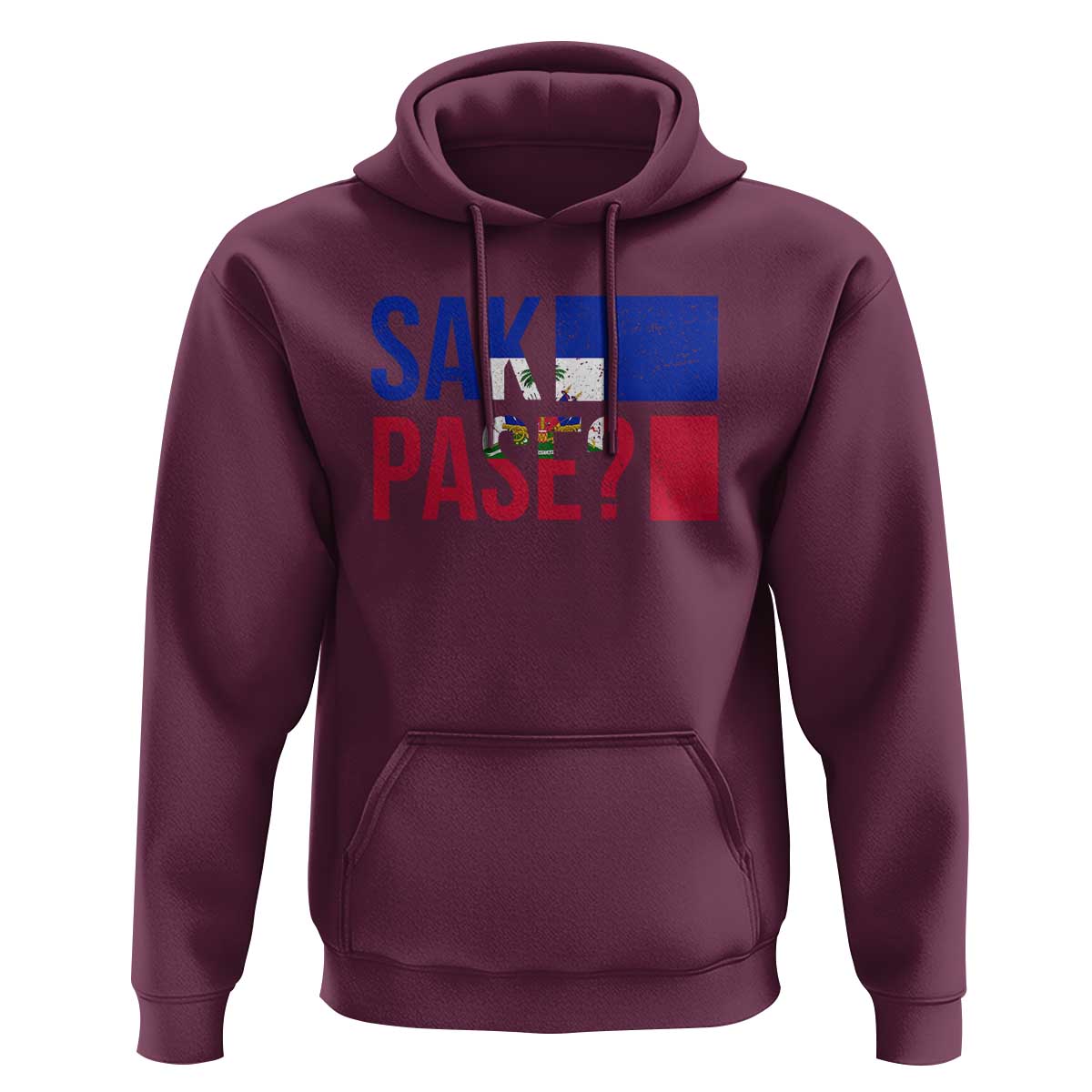 Sak Pase Haitian Creole Hoodie Haiti Flag Heritage Pride