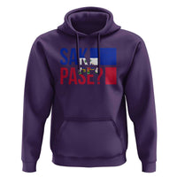 Sak Pase Haitian Creole Hoodie Haiti Flag Heritage Pride