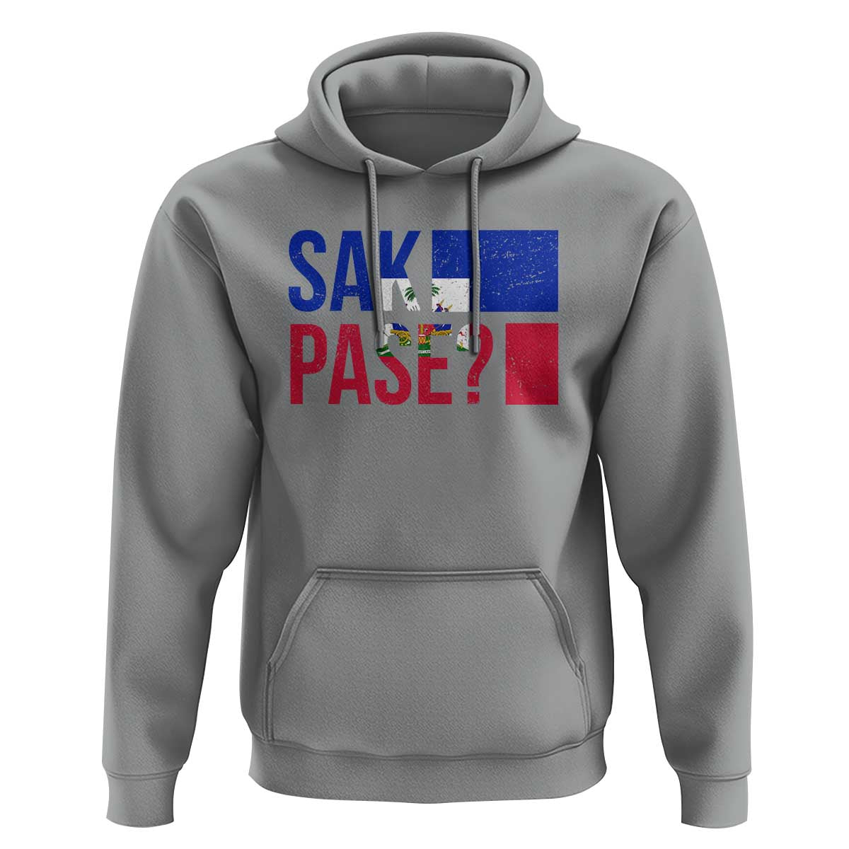 Sak Pase Haitian Creole Hoodie Haiti Flag Heritage Pride
