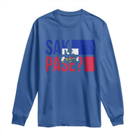 Sak Pase Haitian Creole Long Sleeve Shirt Haiti Flag Heritage Pride