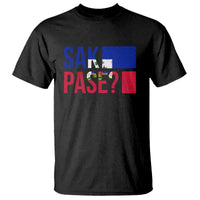 Sak Pase Haitian Creole T Shirt Haiti Flag Heritage Pride