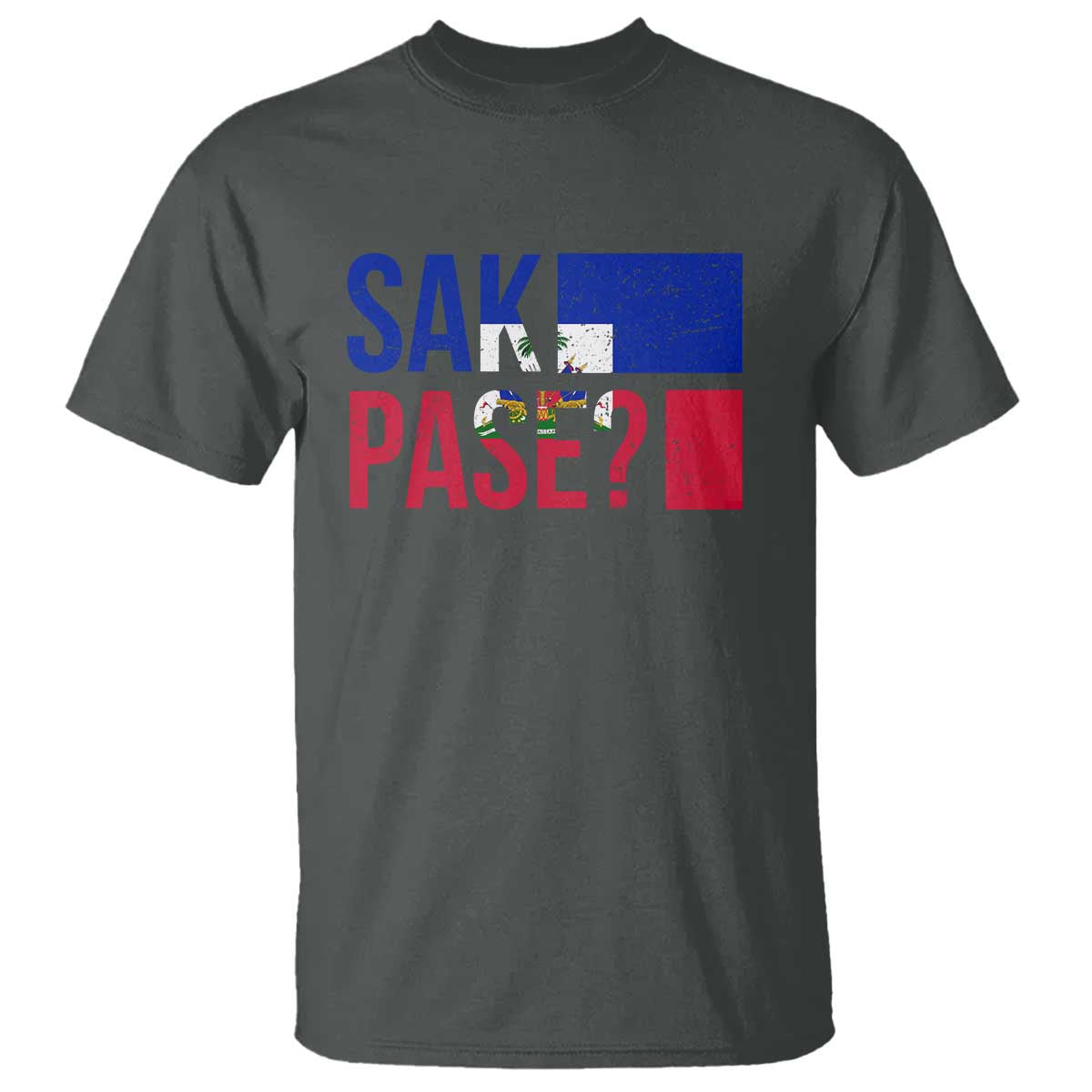Sak Pase Haitian Creole T Shirt Haiti Flag Heritage Pride