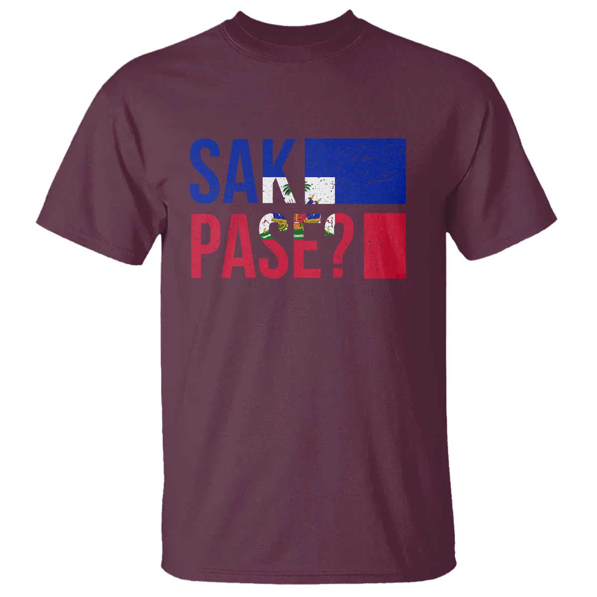 Sak Pase Haitian Creole T Shirt Haiti Flag Heritage Pride