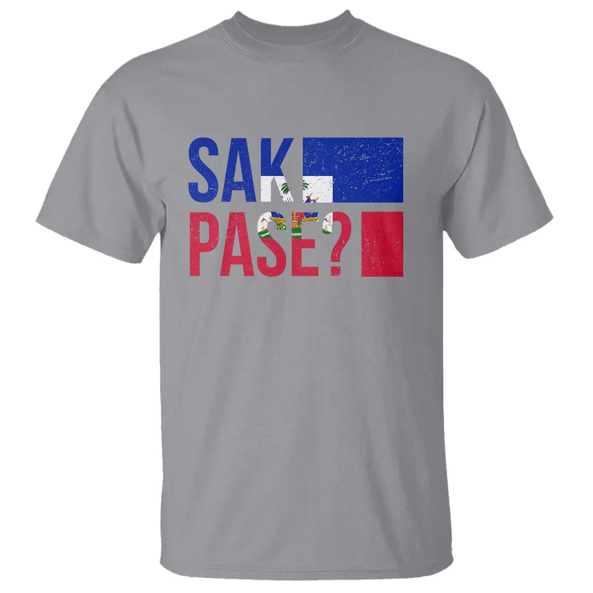 Sak Pase Haitian Creole T Shirt Haiti Flag Heritage Pride