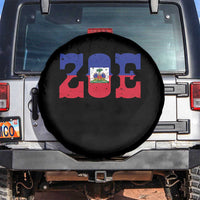 Zoe Haitian Pride Spare Tire Cover Haiti Flag Culture Heritage Pride