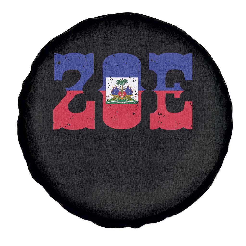 Zoe Haitian Pride Spare Tire Cover Haiti Flag Culture Heritage Pride