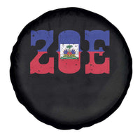 Zoe Haitian Pride Spare Tire Cover Haiti Flag Culture Heritage Pride