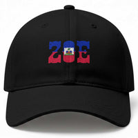 Zoe Haitian Pride Baseball Cap Haiti Flag Culture Heritage Pride