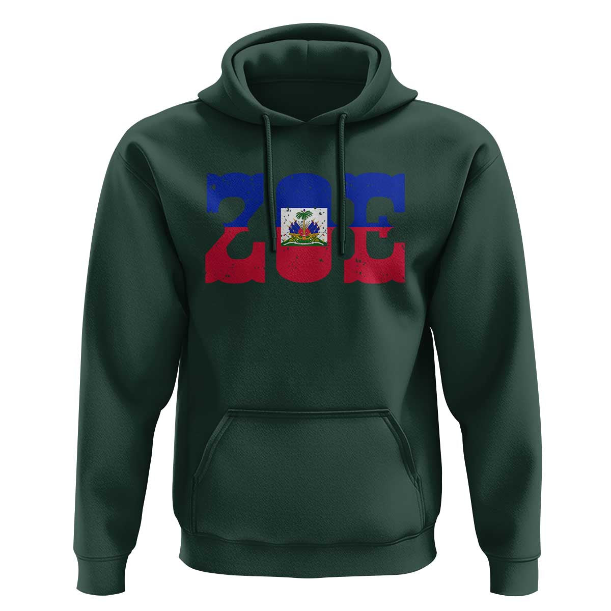 Zoe Haitian Pride Hoodie Haiti Flag Culture Heritage Pride