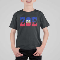 Zoe Haitian Pride T Shirt For Kid Haiti Flag Culture Heritage Pride