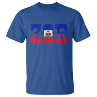 Zoe Haitian Pride T Shirt Haiti Flag Culture Heritage Pride