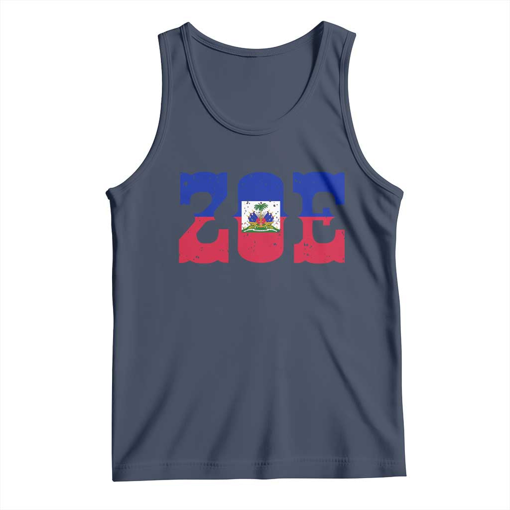 Zoe Haitian Pride Tank Top Haiti Flag Culture Heritage Pride