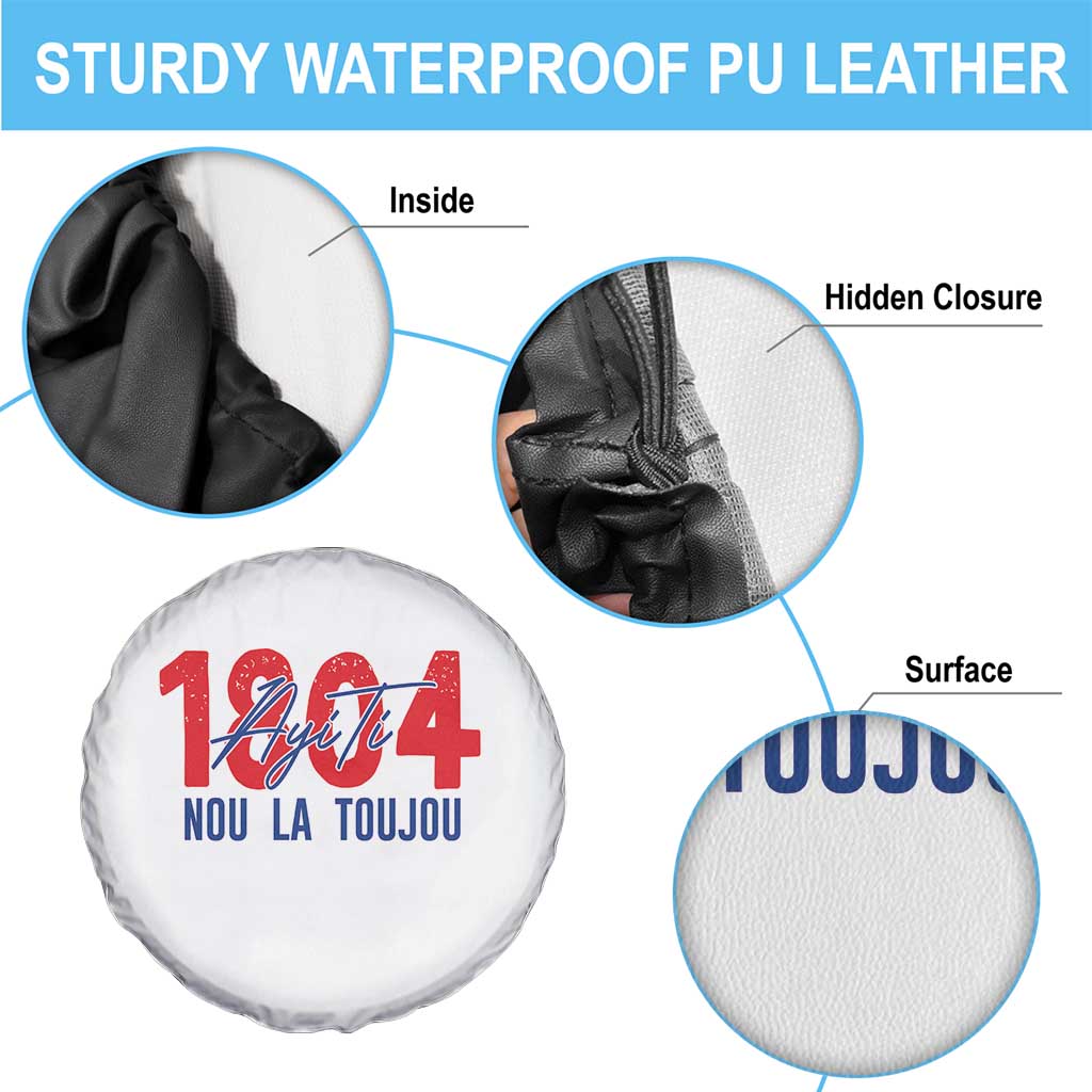 Haiti 1804 Ayiti Nou La Toujou Spare Tire Cover Independence Haiti Heritage Pride