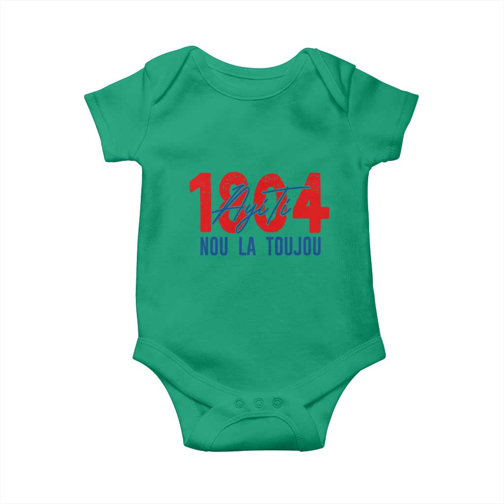 Haiti 1804 Ayiti Nou La Toujou Baby Onesie Independence Haiti Heritage Pride