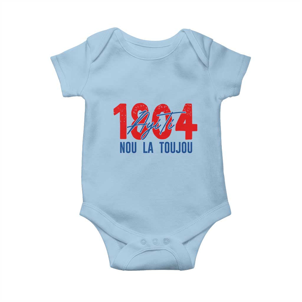 Haiti 1804 Ayiti Nou La Toujou Baby Onesie Independence Haiti Heritage Pride