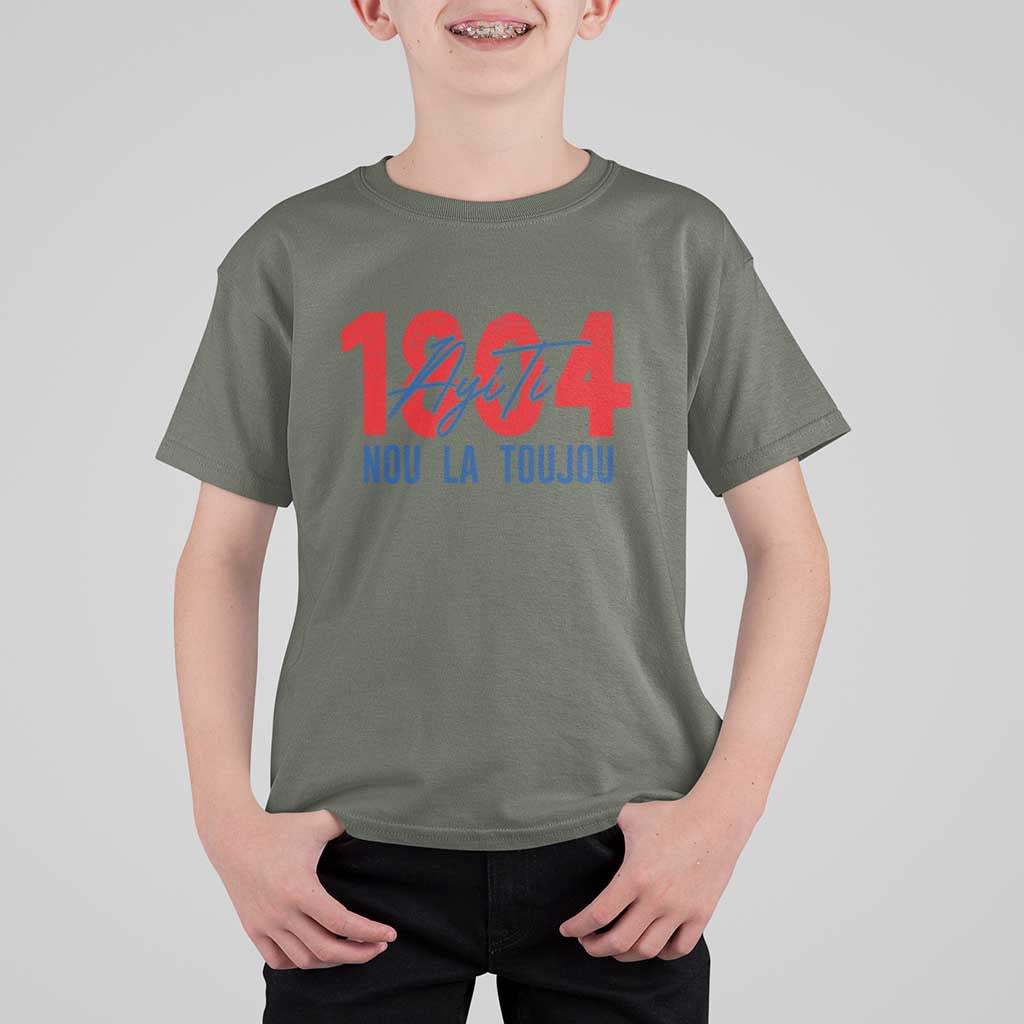 Haiti 1804 Ayiti Nou La Toujou T Shirt For Kid Independence Haiti Heritage Pride
