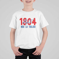 Haiti 1804 Ayiti Nou La Toujou T Shirt For Kid Independence Haiti Heritage Pride