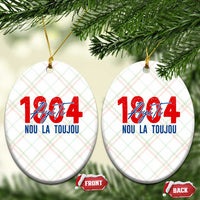 Haiti 1804 Ayiti Nou La Toujou Ceramic Ornament Independence Haiti Heritage Pride