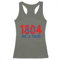 Haiti 1804 Ayiti Nou La Toujou Racerback Tank Top Independence Haiti Heritage Pride