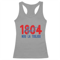 Haiti 1804 Ayiti Nou La Toujou Racerback Tank Top Independence Haiti Heritage Pride