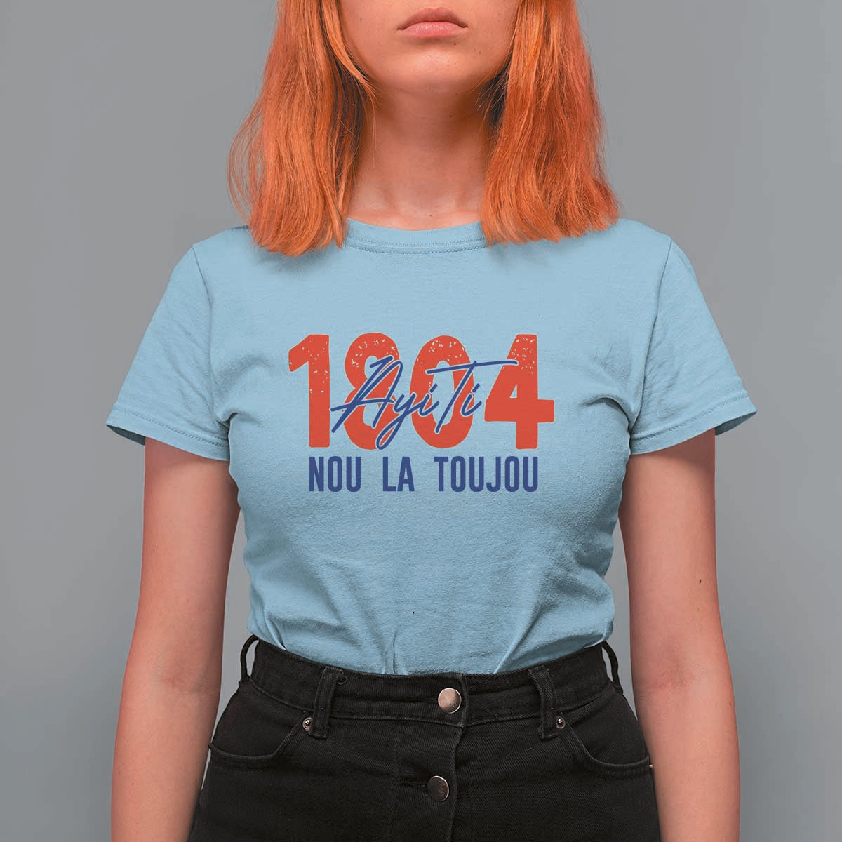 Haiti 1804 Ayiti Nou La Toujou T Shirt For Women Independence Haiti Heritage Pride