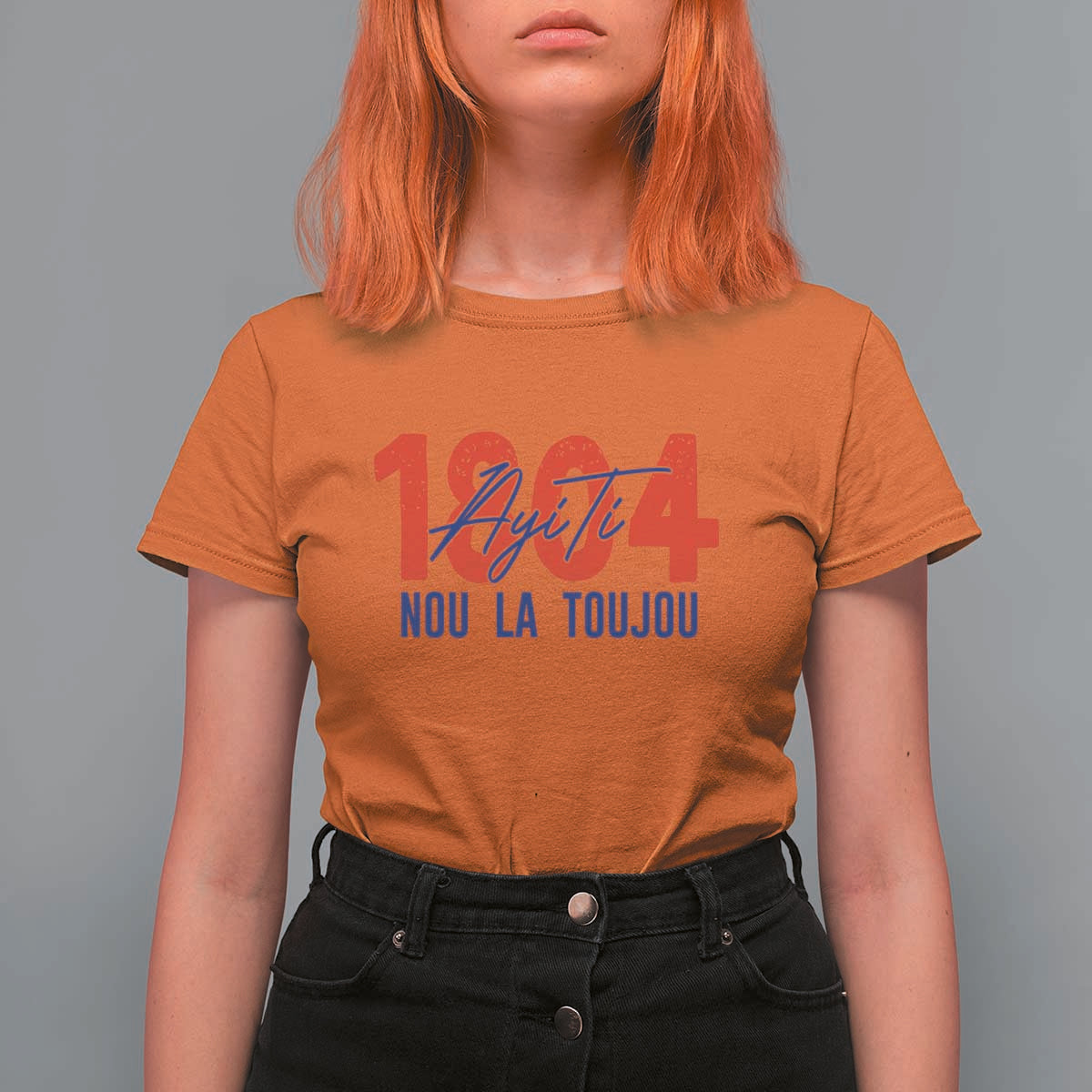 Haiti 1804 Ayiti Nou La Toujou T Shirt For Women Independence Haiti Heritage Pride