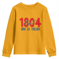 Haiti 1804 Ayiti Nou La Toujou Youth Sweatshirt Independence Haiti Heritage Pride