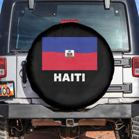 Vintage Distressed Haiti Flag Spare Tire Cover Haitian Heritage Pride