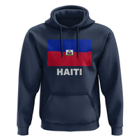 Vintage Distressed Haiti Flag Hoodie Haitian Heritage Pride