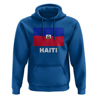Vintage Distressed Haiti Flag Hoodie Haitian Heritage Pride