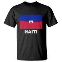 Vintage Distressed Haiti Flag T Shirt Haitian Heritage Pride