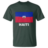 Vintage Distressed Haiti Flag T Shirt Haitian Heritage Pride