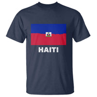 Vintage Distressed Haiti Flag T Shirt Haitian Heritage Pride